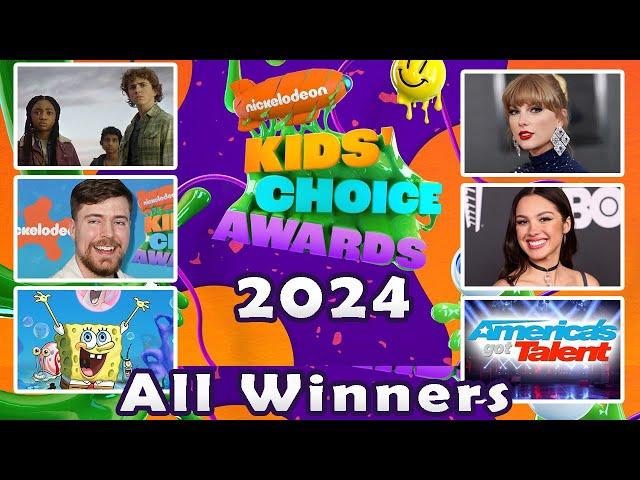 All-Winners | Nickelodeon Kids’ Choice Awards 2024