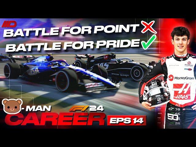 Haas Tercecer Di Track Satu Ini !! | F1 24 Bearman Career Eps 14