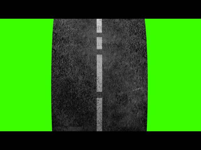 Road Movement - Green Screen Animation Free HD Footage