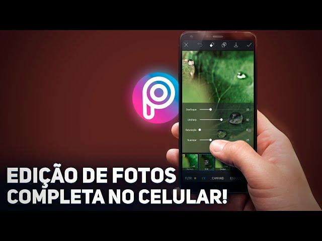 Como EDITAR FOTOS no PICSART | Passo a passo completo!