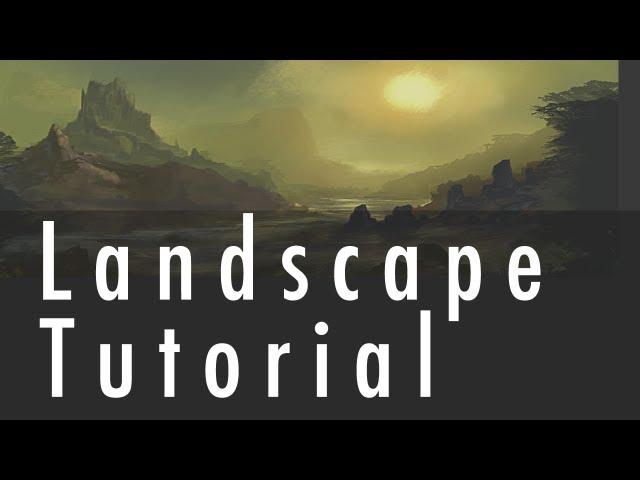 Landscape Painting Tutorial | GrawvyRobber