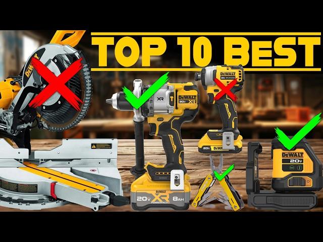 TOP 10 DeWALT Tools WORTH Your MONEY!