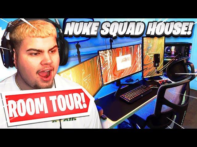 I MOVED INTO THE FAZE NUKE SQUAD HOUSE! (ROOM TOUR)