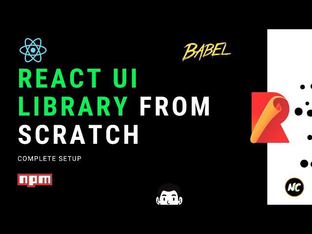 How To Create React Component Library Setup | 2020 | #1