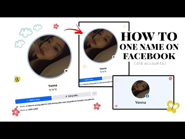 how to one name on facebook old account (new way)