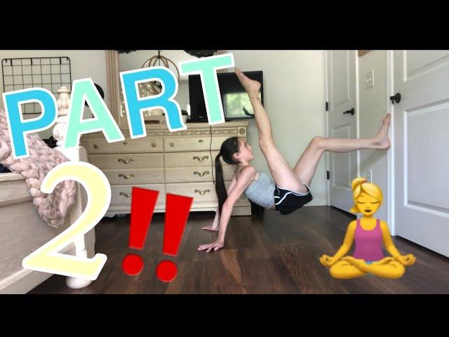 YOGA CHALLENGE PART 2!! *I’m so bad at yoga*