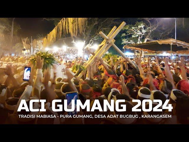 TRADISI MABIASA - "ACI GUMANG 2024" PUNCAK BUKIT PURA GUMANG, DESA ADAT BUGBUG, KARANGASEM