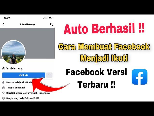 Cara Mengubah FB Menjadi Ikuti Terbaru