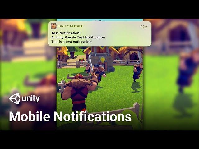 Make Mobile Notifications in Unity 2019! (Tutorial)