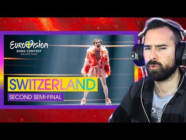 Vocal Coach Reacts to Nemo The Code LIVE  Switzerland Second Semi-Final  Eurovision 2024
