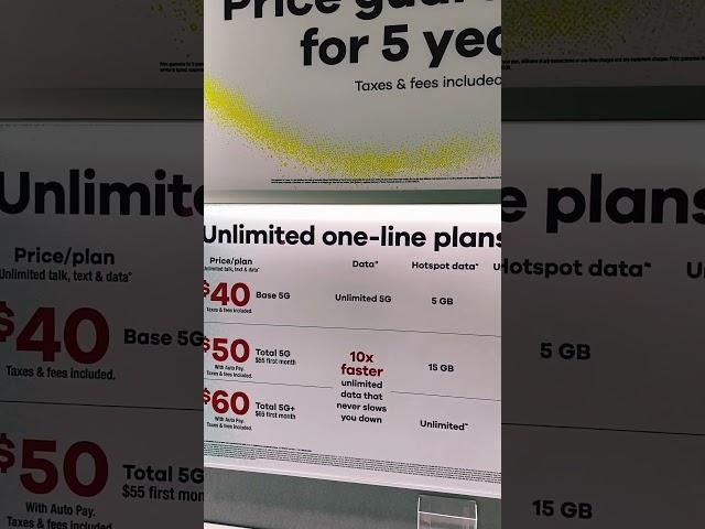 Check out the new Total Wireless store in Miami. 5 year price lock on the $55 unlimited line.