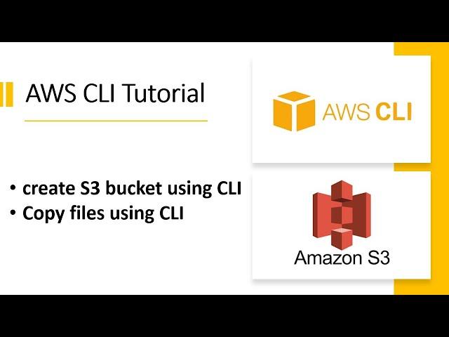 AWS CLI Tutorials | AWS S3 CLI Commands Hands-On Tutorial | How to create S3 bucket using CLI