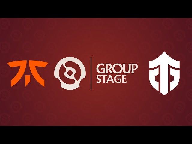 [FULL HD] Fnatic vs Entity - Game 2 - The International - Group B