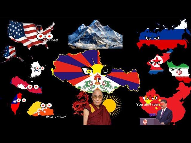 Countries That Love/Hate Tibet ️