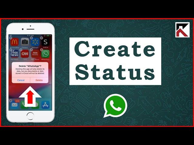 How To Create Status On WhatsApp iPhone