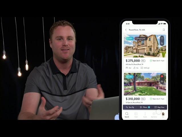 KW Home Search App - Consumer List View