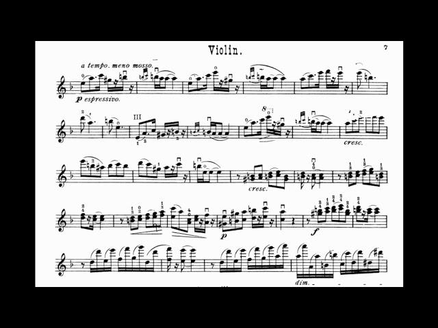 Pablo De Sarasate: Danzas Españolas(Op.21) No.2 -- Habanera Sheet Music