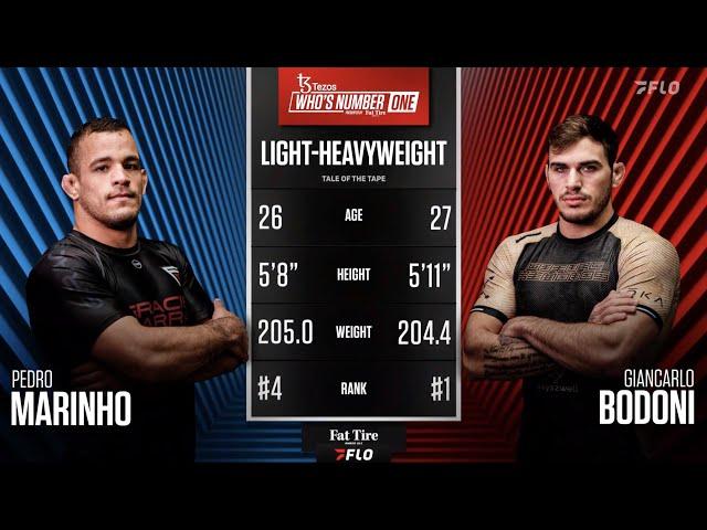 FULL MATCH: Giancarlo Bodoni vs Pedro Marinho - Tezos WNO: Pena vs Rodriguez