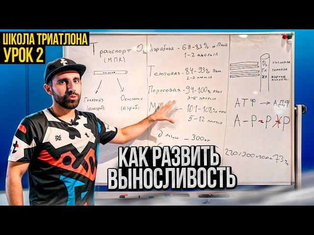 Энергообеспечение выносливости. Школа триатлона: Урок 2.