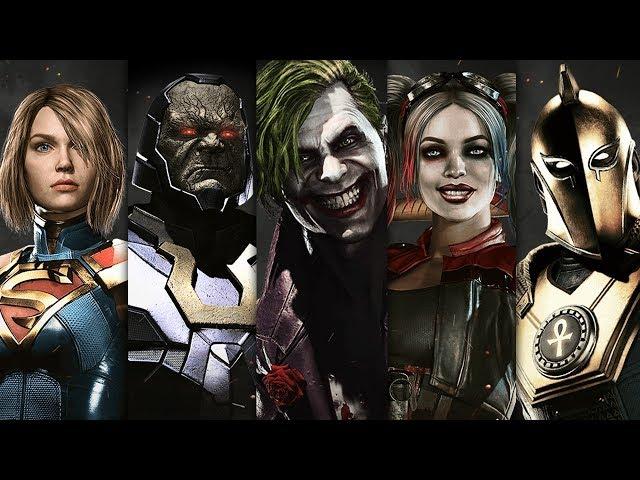 INJUSTICE 2 - All Super Moves All Characters