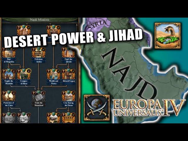 Jihad & Desert Power Achievements as Najd! Arabian Missions are BUSTED! - The EU4 Completionist