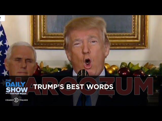 Trump's Best Words: The Daily Show