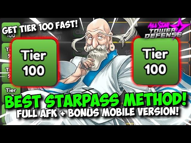 New Best Starpass Method in ASTD! Get Tier 100 Mereum & Netero FAST! | Full AFK + Mobile Guide