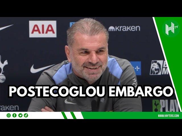 I'VE GOT A BIG CHRISTMAS LIST FOR SANTA | Postecoglou on potential January signings