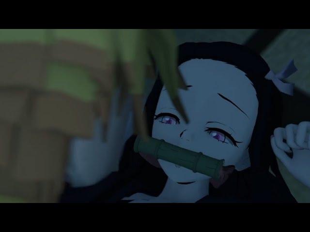 Nezuko x Zenitsu neverita meme