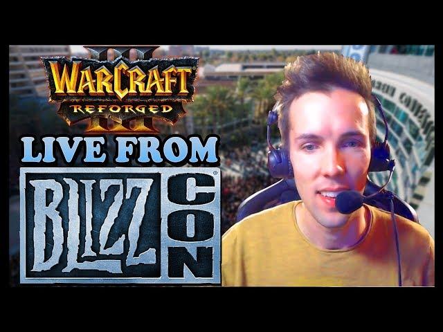 Grubby | Playing WARCRAFT 3 REFORGED Beta Live from Blizzcon 2019