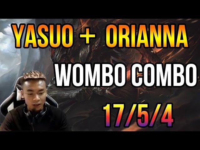 Quang Cuốn Chơi Yasuo Kết Hợp Với Orianna Có 1 Pha Wombo Combo Cực Đẹp Mắt!