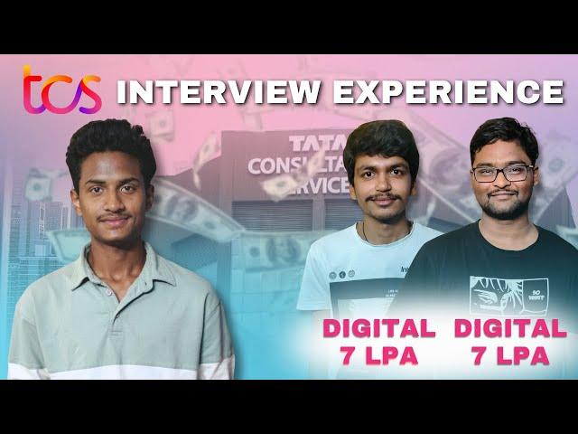 TCS Interview Experience | 2025 Batch | TCS NQT | TCS Digital and Ninja |