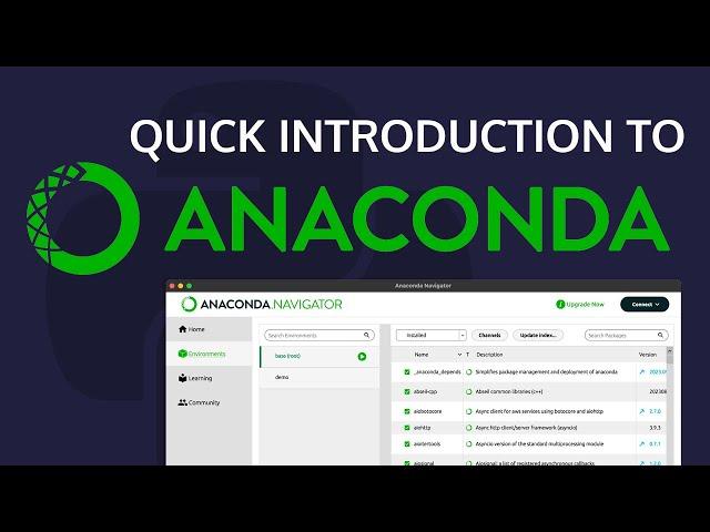 What is Anaconda for Python?