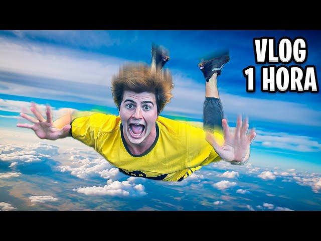 SOBREVIVI AO SALTO MAIS PERIGOSO DO MUNDO! (VLOG DE 1 HORA)