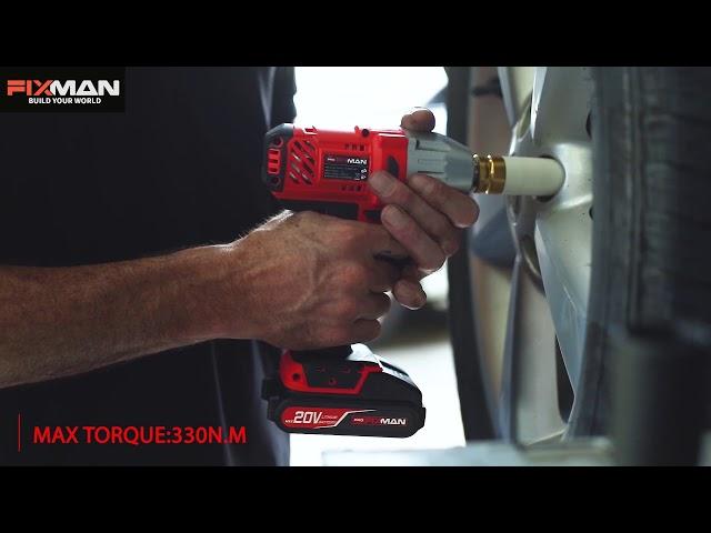 FIXMAN 20v Impact Wrench 300nm Torque