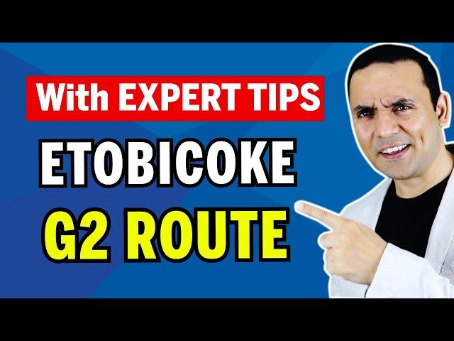 Etobicoke G2 Route || Road Test Routes || Toronto Drivers