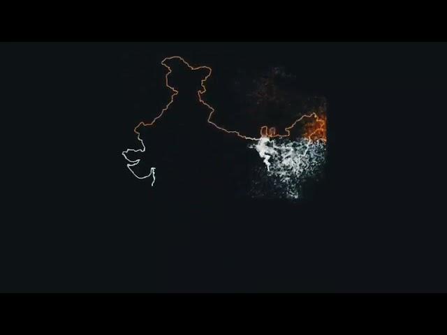 India Map Formation|| Animation Video :)