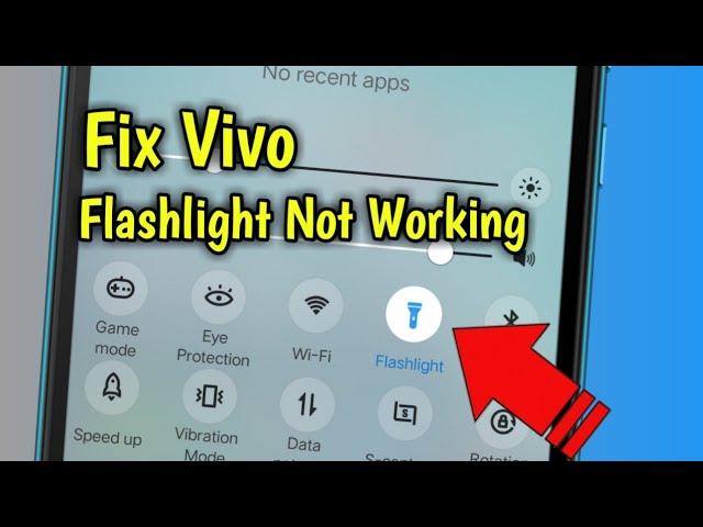 All Vivo Mobiles Flashlight Not Working Problem Solved 100% Working