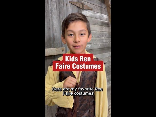 Kids Ren Faire Costumes