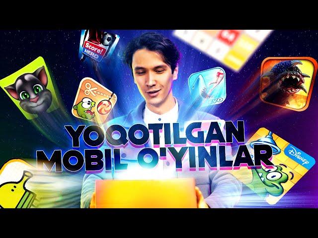 Yo'qotilgan mobile o'yinlar | Yoshlikga qaytishga majburlaymiz! | @KIBERUZ x @KUNDUZIY