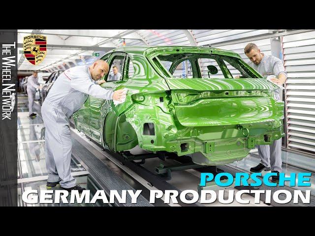 Porsche Production in Germany – Leipzig Plant (Porsche Cayenne, Panamera, Macan Historic Footage)