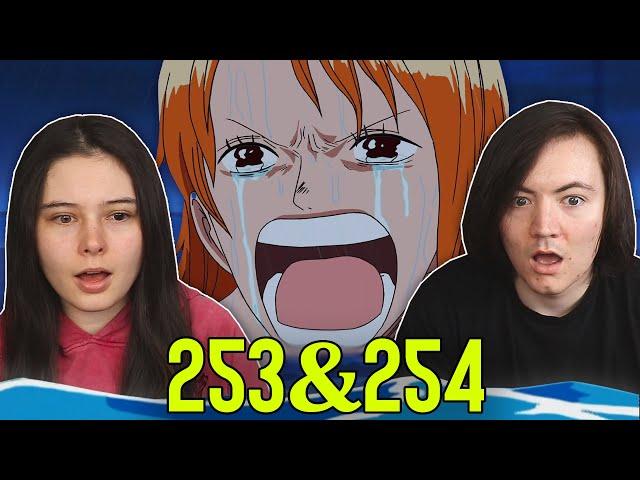 AQUA LAGUNA HAS ARRIVED! One Piece Ep 253 & 254 REACTION & REVIEW