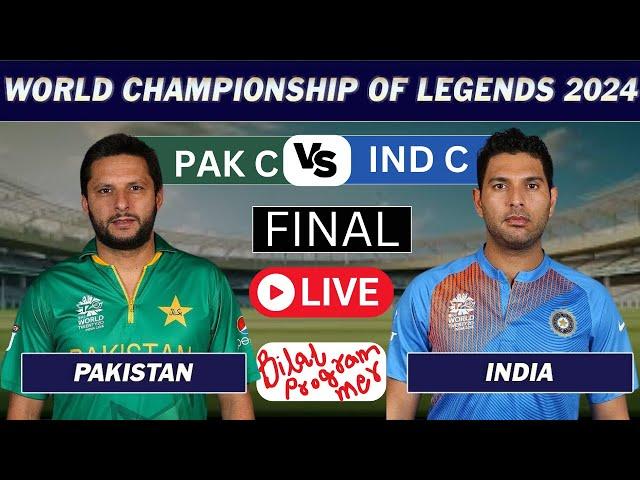 PAKISTAN vs INDIA   FINAL LIVE SCORES |PAK vs IND LIVE | WORLD CHAMPIONSHIP OF LEGENDS