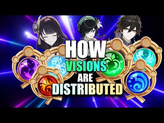 So This Is How VISIONS Are Distributed - [Genshin Impact]