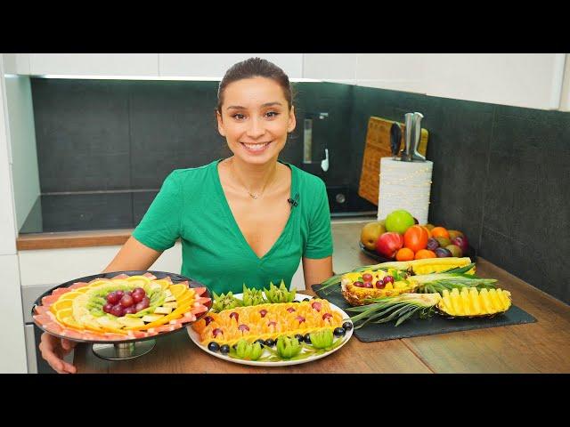 How to cut and serve fruit! Fruit slicing on the holiday table!