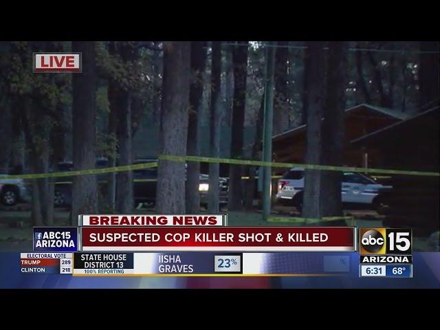 Suspect in deadly shooting of Show Low officer shot, killed during barricade