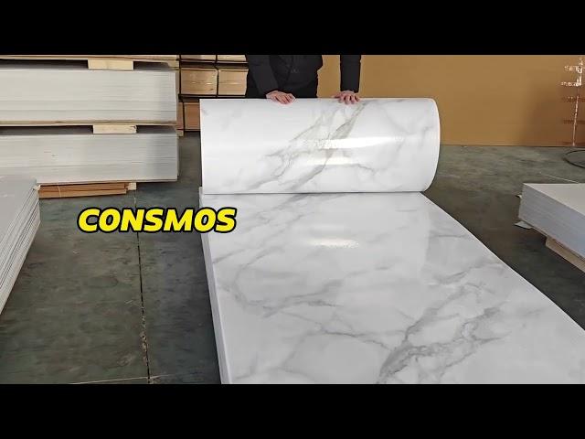 PVC UV marble sheet 1220x2800x3mm