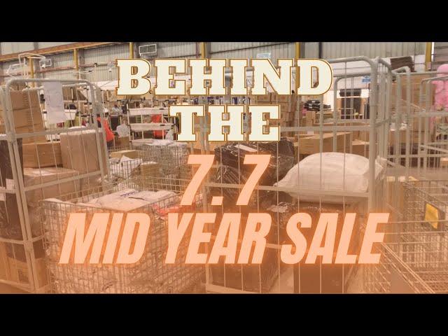 Behind our 7.7 MID YEAR SALE 