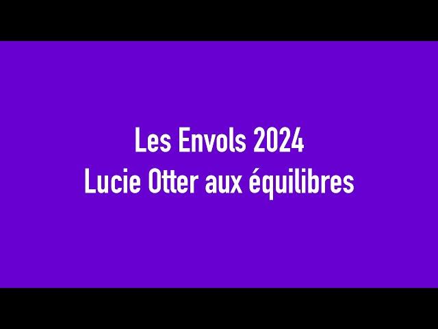 Envol de Lucie Otter