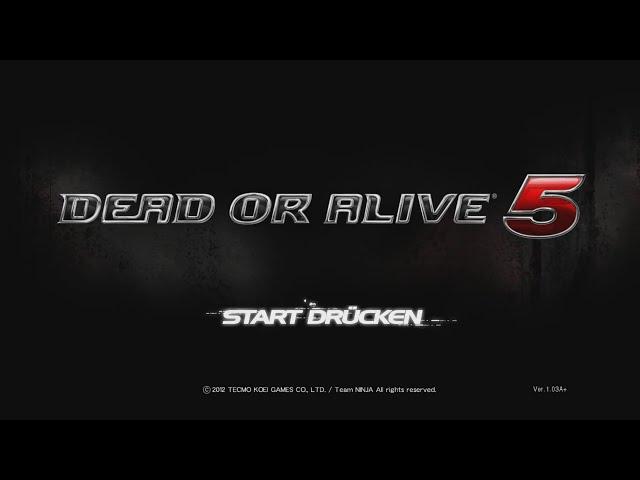 Dead or Alive 5 Longplay (Playstation 3)